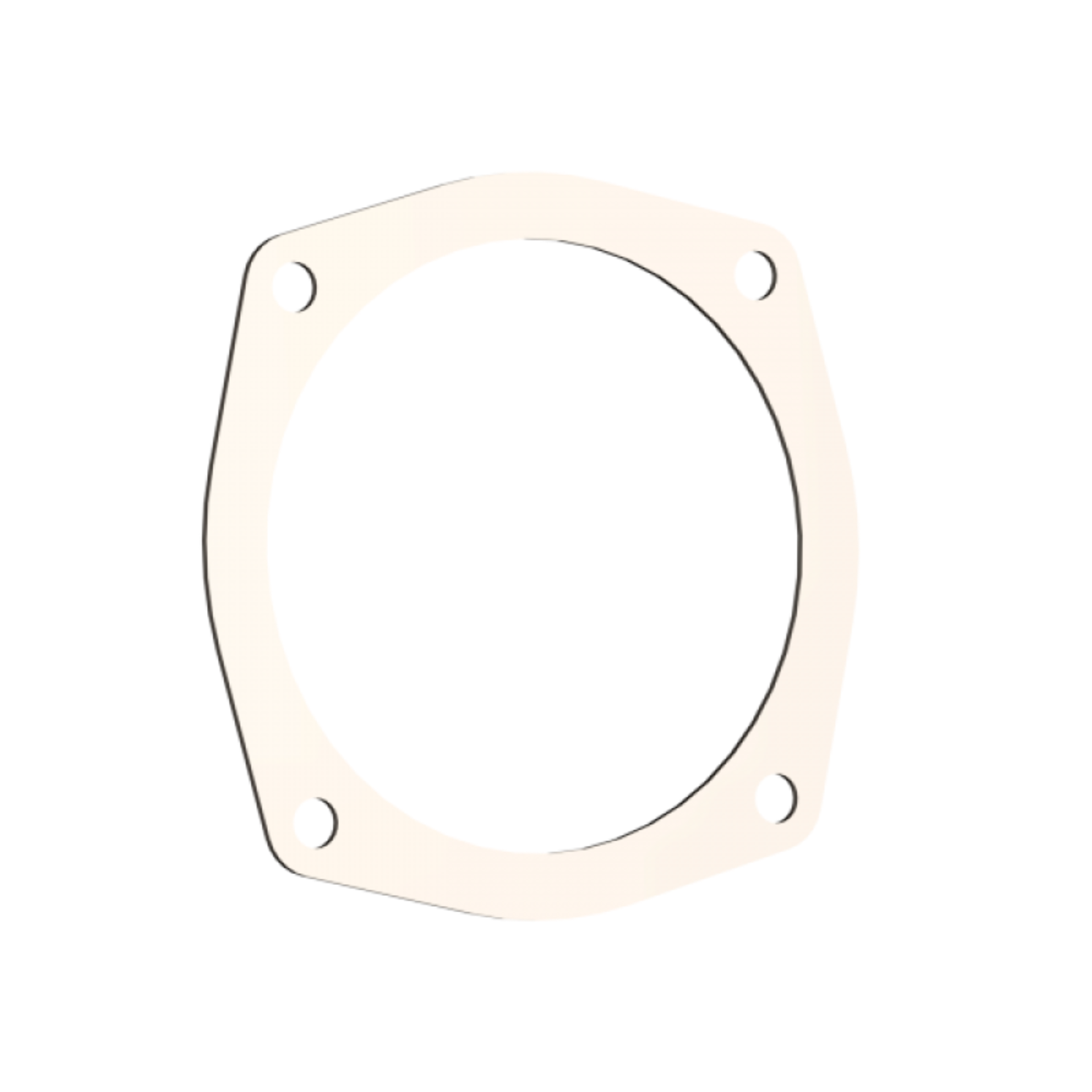 Picture of QTP 5in Bolt-On QTEC 4 Bolt Gasket