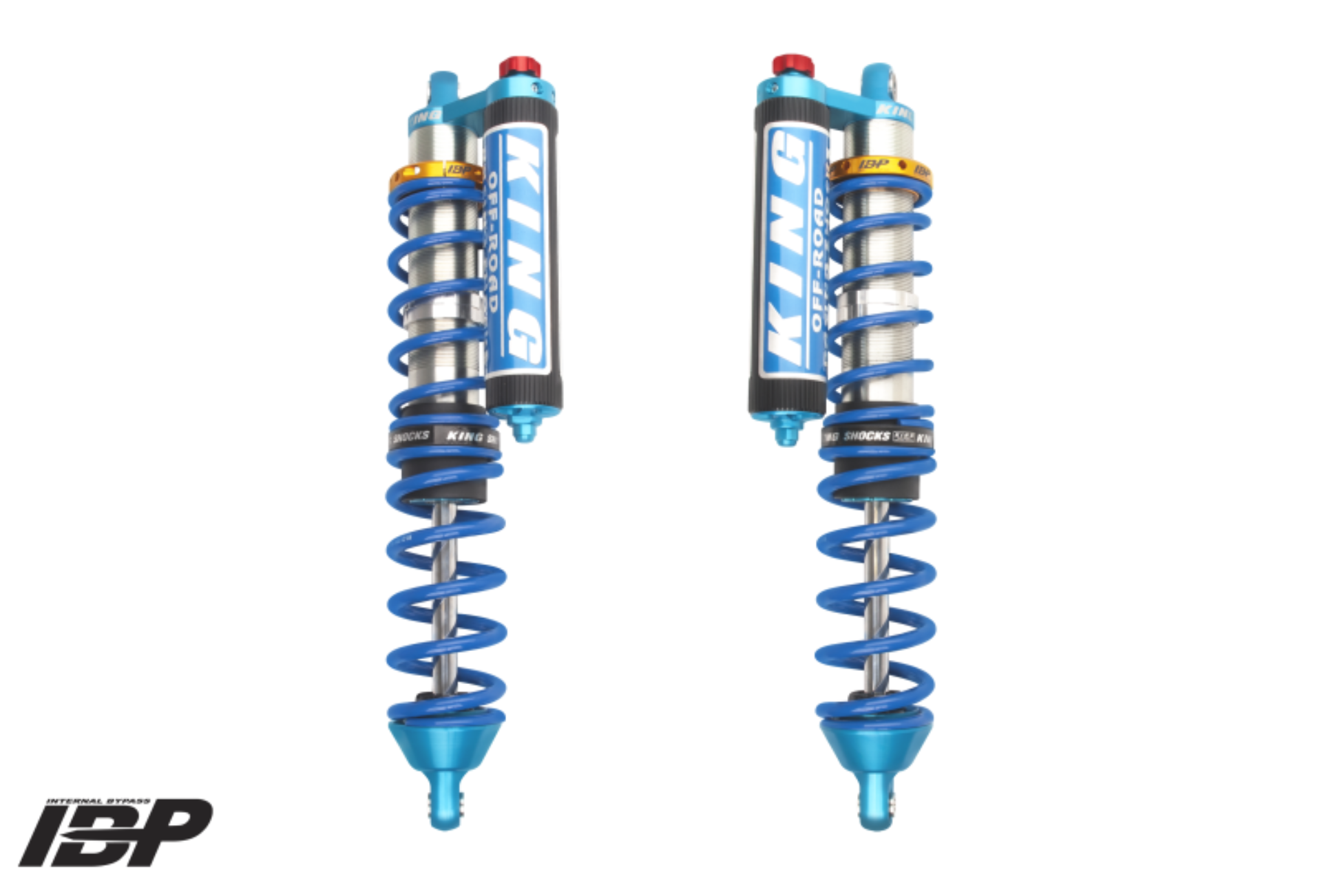 Picture of King Shocks 18+ RZR-XP Turbo S 2.5 Front Internal Bypass Piggyback Coilover w/ Finned Res & Adjuster