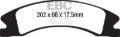 Picture of EBC Extra Duty Brake Pad Sets - ED91885
