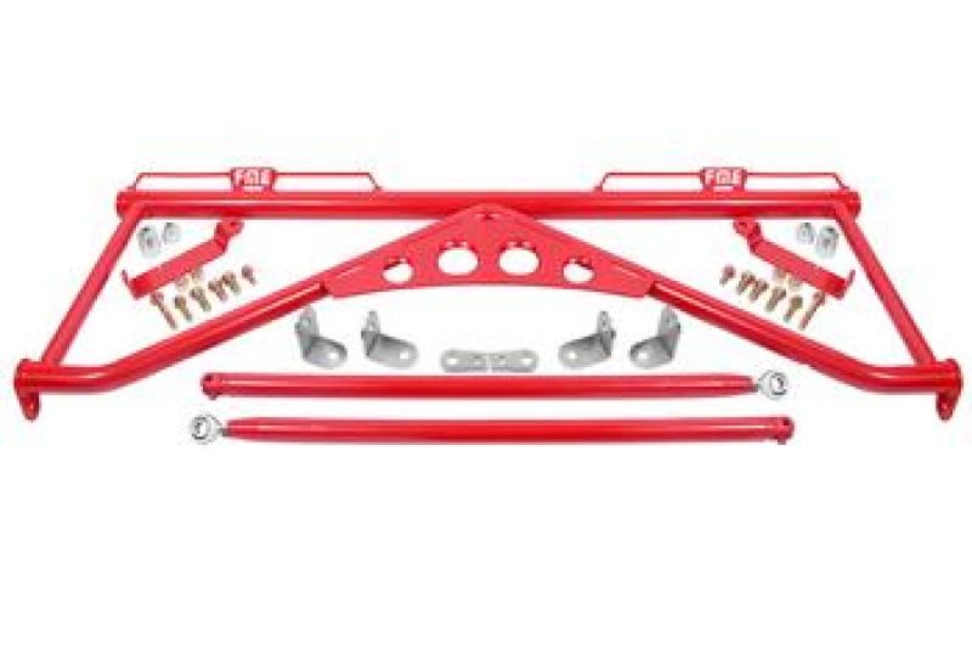 Picture of BMR 15-20 Ford Mustang Harness Bar - Red