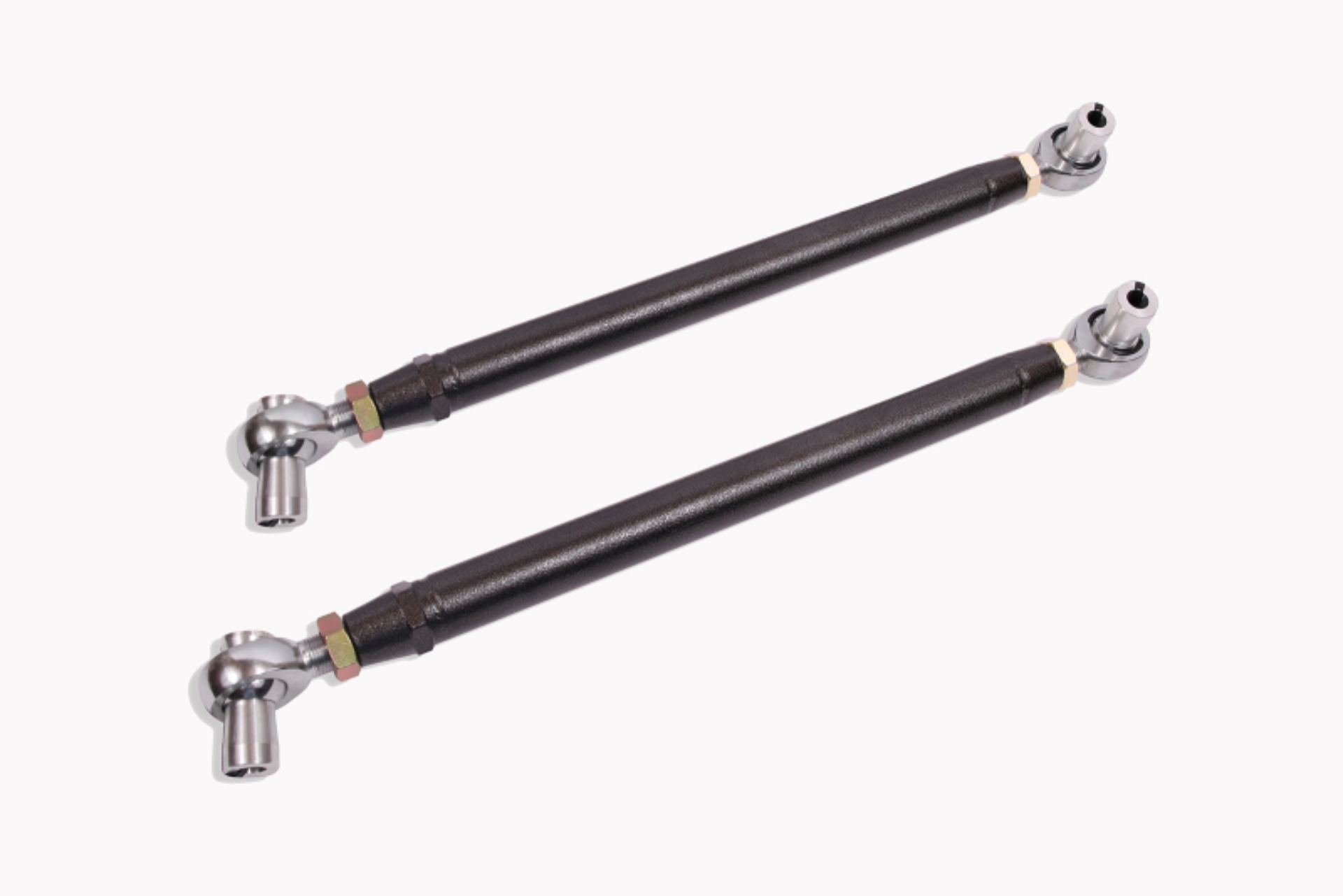 Picture of BMR 82-02 3rd Gen F-Body Double Adj. Chrome Moly Lower Control Arms w/ Rod Ends - Black Hammertone