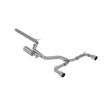 Picture of MBRP 15-20 VW 2.0L Turbo Golf GTI MK7 3in T304 Cat Back Exhaust w/ Dual Split Rear Exit