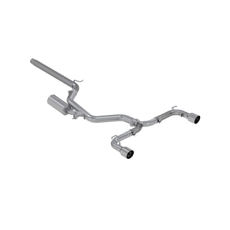 Picture of MBRP 15-20 VW 2.0L Turbo Golf GTI MK7 3in T304 Cat Back Exhaust w/ Dual Split Rear Exit