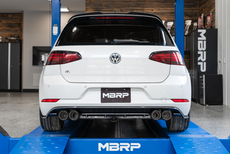 Picture of MBRP 15-19 VW Golf R MK7/MK7.5 3in T304 Cat Back Exhaust w/ Carbon Fiber Tips
