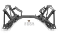 Picture of BMR 96-04 Ford Mustang K-Member w/o Spring Perches - Black Hammertone