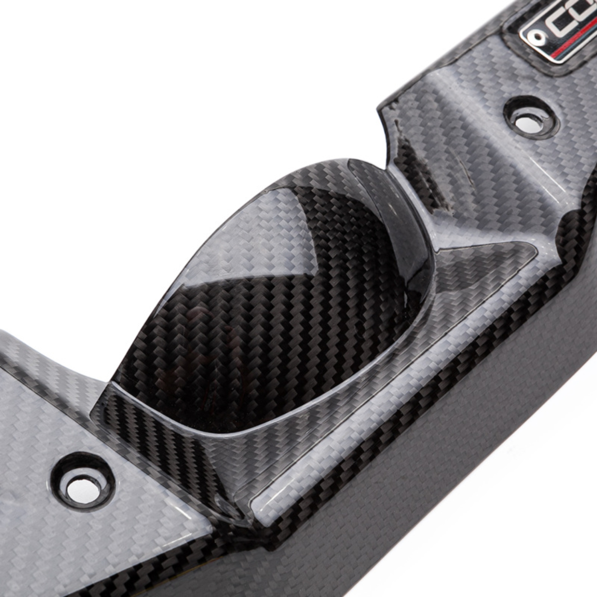 Picture of Cobb 08-20 Subaru STI/08-14 Subaru WRX Redline Carbon Fiber Alternator Cover - Gloss Finish
