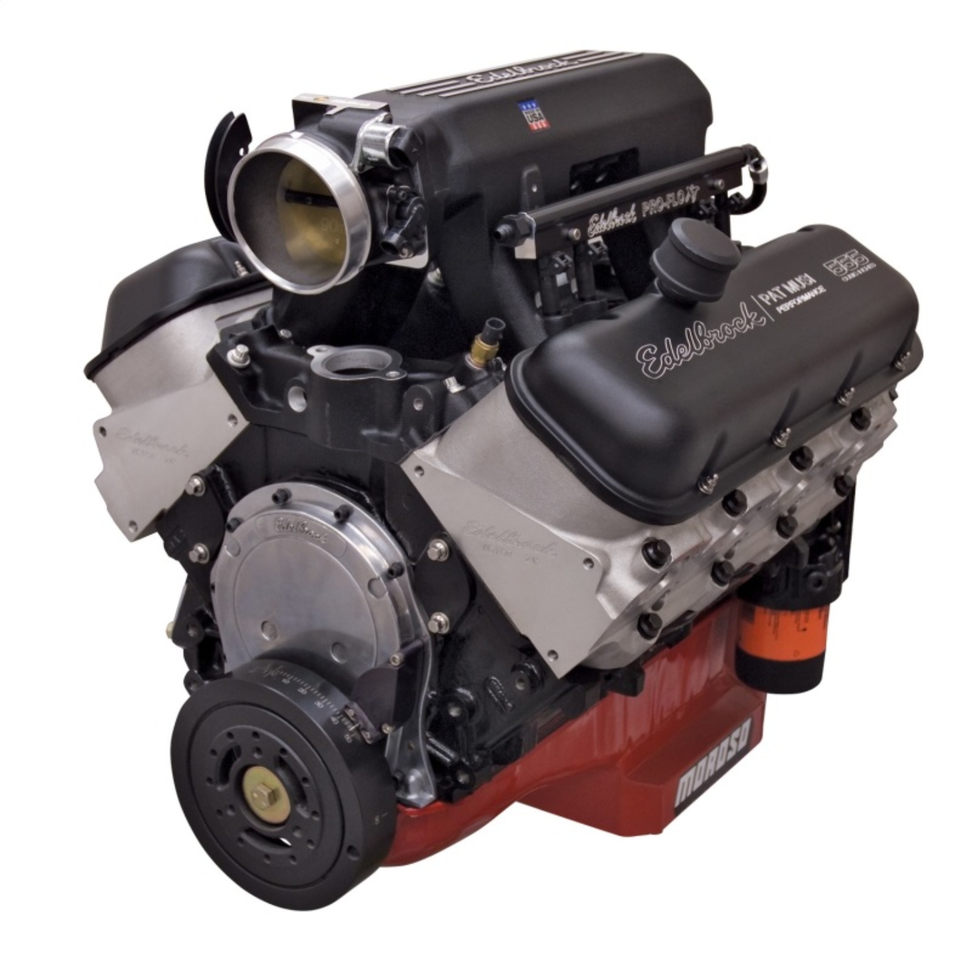 Picture of Edelbrock Crate Engine/Musi 555 Pro-Flo 4 XT EFI Big-Block Chevy