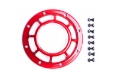 Picture of Hella Exclusive Horn Cover - Red - Includes Hardware (Single)