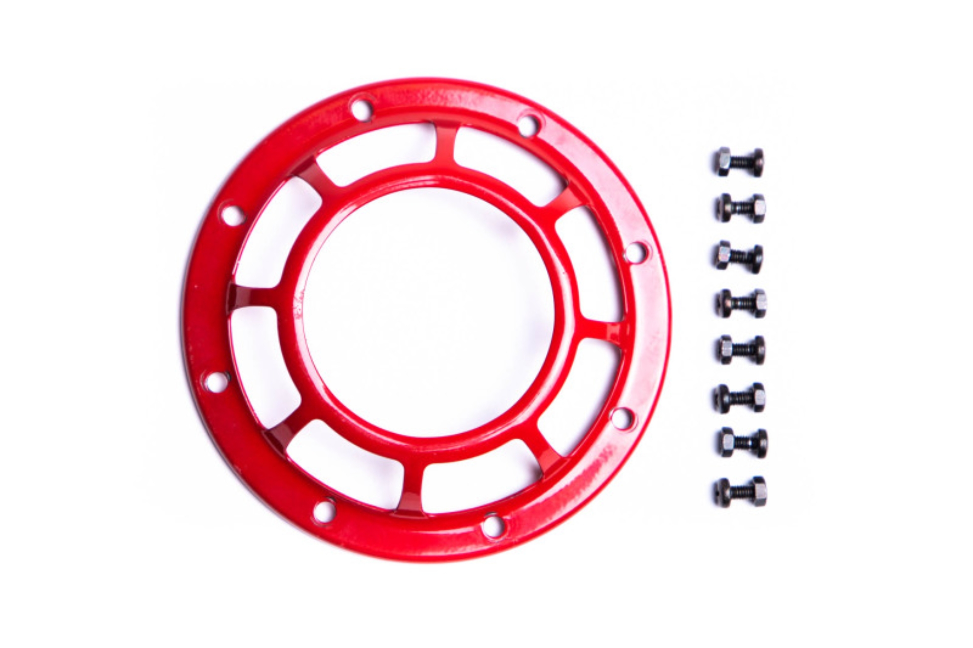 Picture of Hella Exclusive Horn Cover - Red - Includes Hardware (Single)