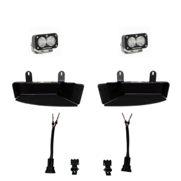 Picture of Baja Designs 2019+ Ram 2500/3500 S2 Sport Fog Pocket Kits - White