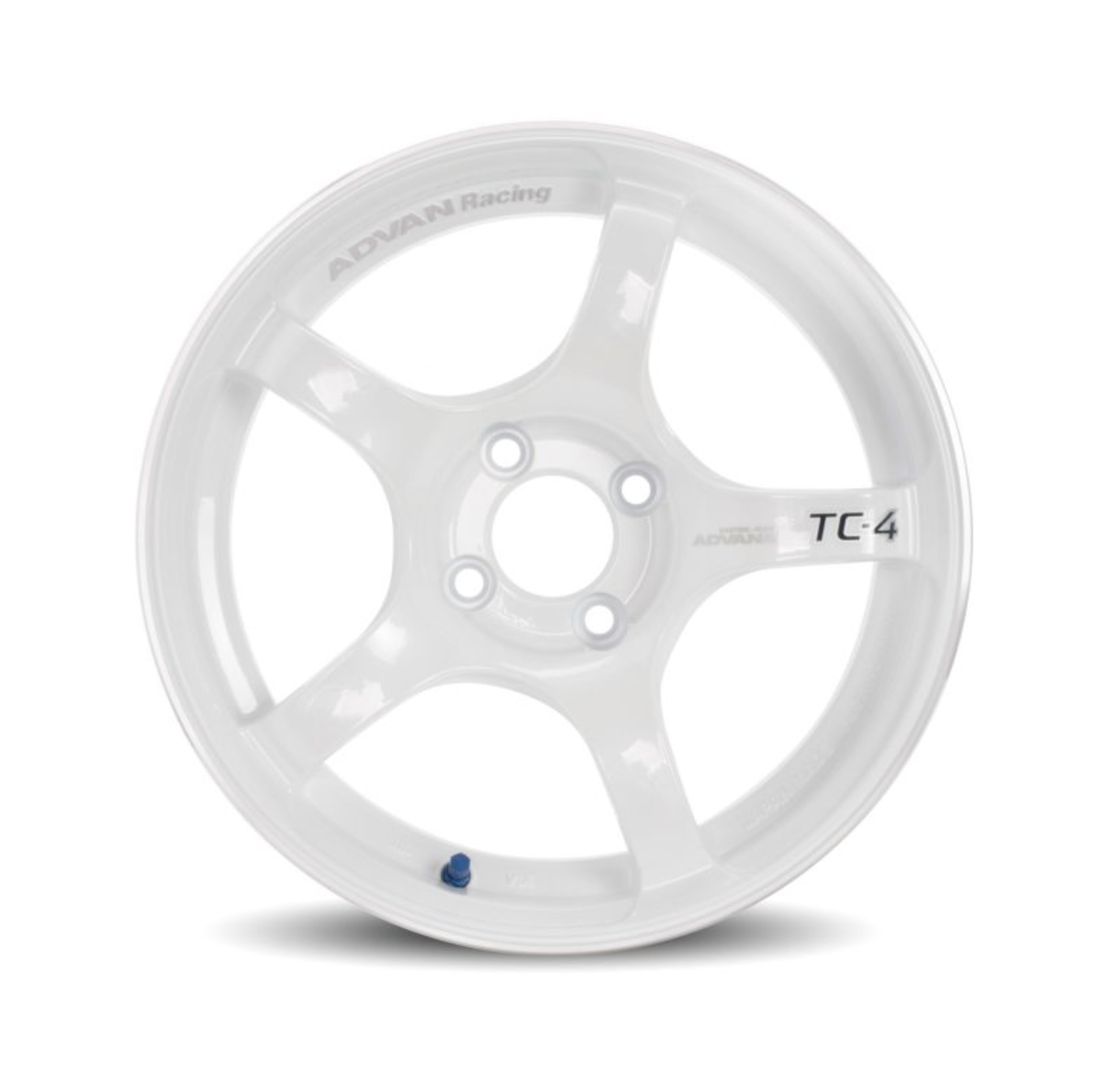 Picture of Advan TC4 18x8 +45 5x114.3 Racing White Wheel