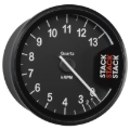 Picture of Autometer Stack Clubman Tachometer 80mm 0-3-13K RPM - Black