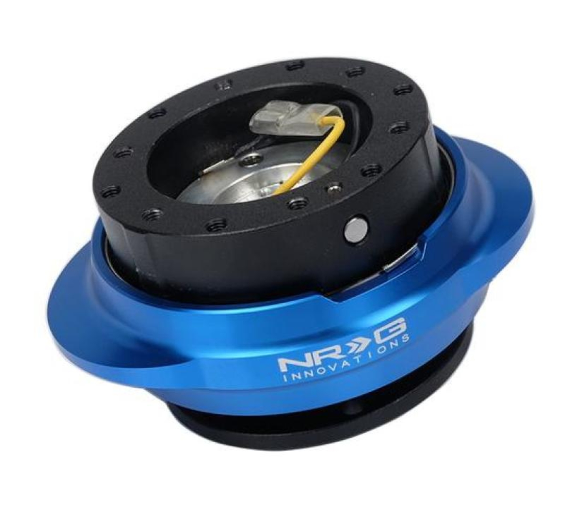 Picture of NRG Quick Release Gen 2.2 - Black Body / Shiny Blue Oval Ring