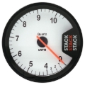 Picture of Autometer Stack Clubman Tachometer 80mm 0-10K RPM - White