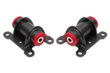 Picture of BMR 98-02 Chevrolet Camaro Motor Mount Kit (Steel) w/ Poly Bushings - Black Hammertone