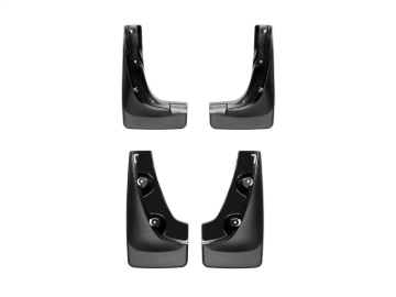 Picture of WeatherTech 19+ Jeep Cherokee No Drill Mudflaps Standard Fender Flares - Black