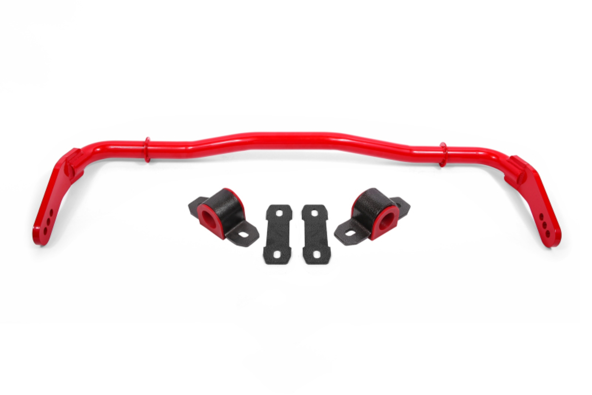 Picture of BMR 08-20 Dodge Challenger Front Hollow 38mm Adjustable Sway Bar Kit - Red