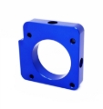 Picture of Torque Solution TQS TB Spacer-Blue Throttle Body Spacers - TS-TBS-027BU