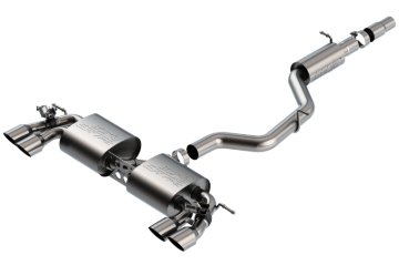 Picture of Borla 18-19 VW Golf R MK7.5 2.0L S-Type CatBack Exhaust w/ Resonator