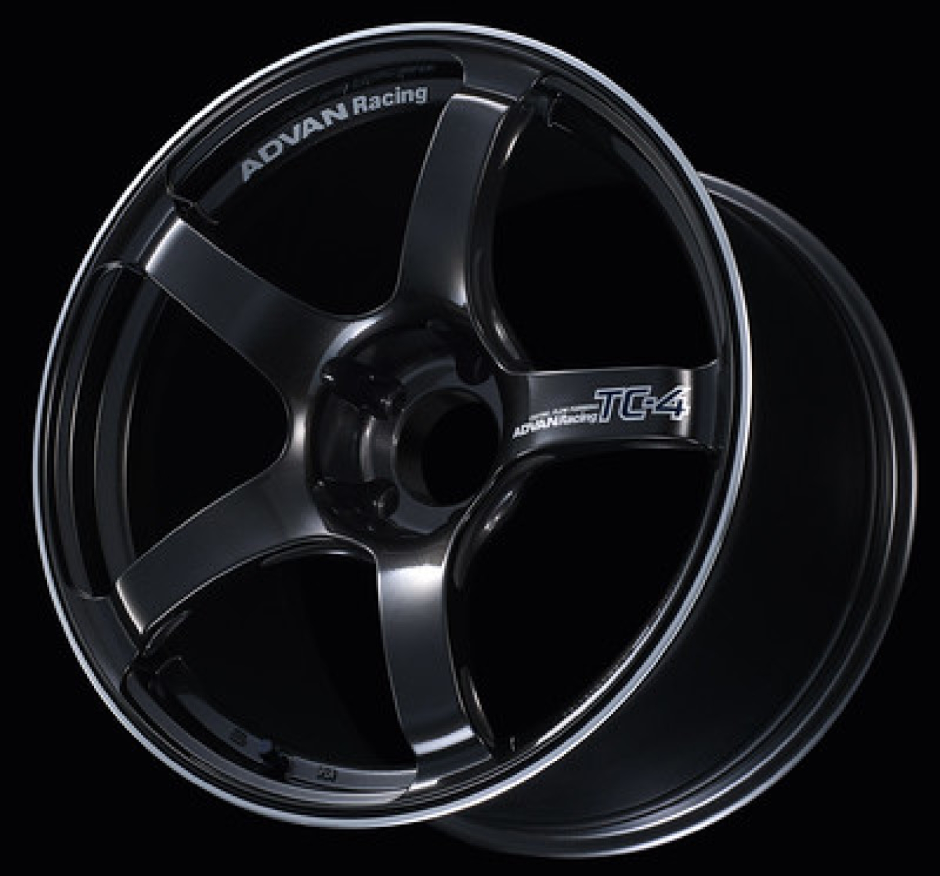 Picture of Advan TC4 17x7.0 +42 4x100 Black Gunmetallic and Ring Wheel