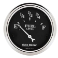 Picture of Autometer Old Tyme Black 5 Piece Kit (MPH/FUEL/OILP/WTMP/BAT) 55-59 Chevy Truck Direct-Fit Dash Kit
