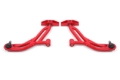 Picture of BMR 10-14 Ford Mustang / Shelby GT500 Non-Adj. Lower A-Arms (Poly/Delrin) - Red