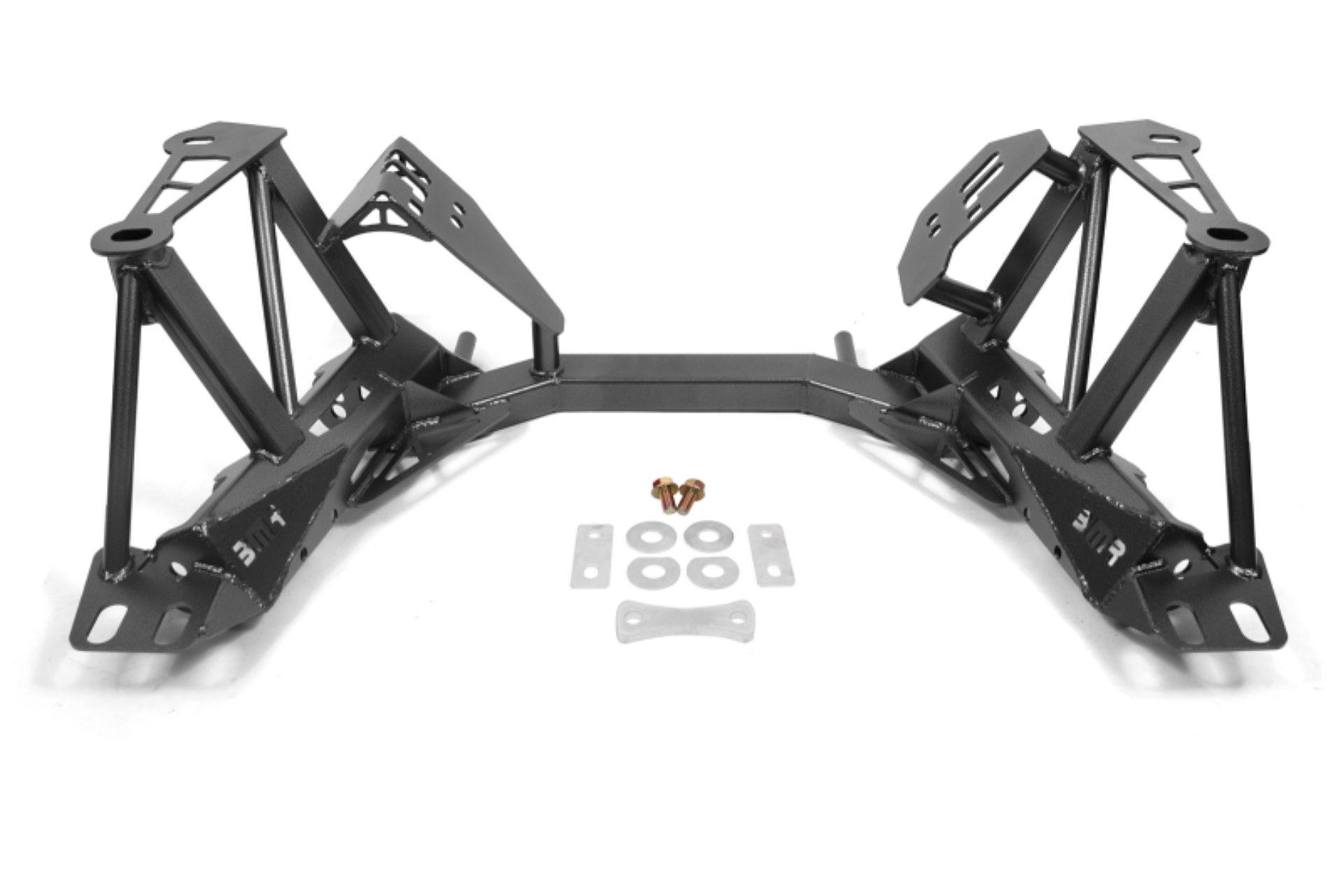 Picture of BMR 79-95 Ford Mustang K-Member Premium Version w/o Spring Perches - Black Hammertone