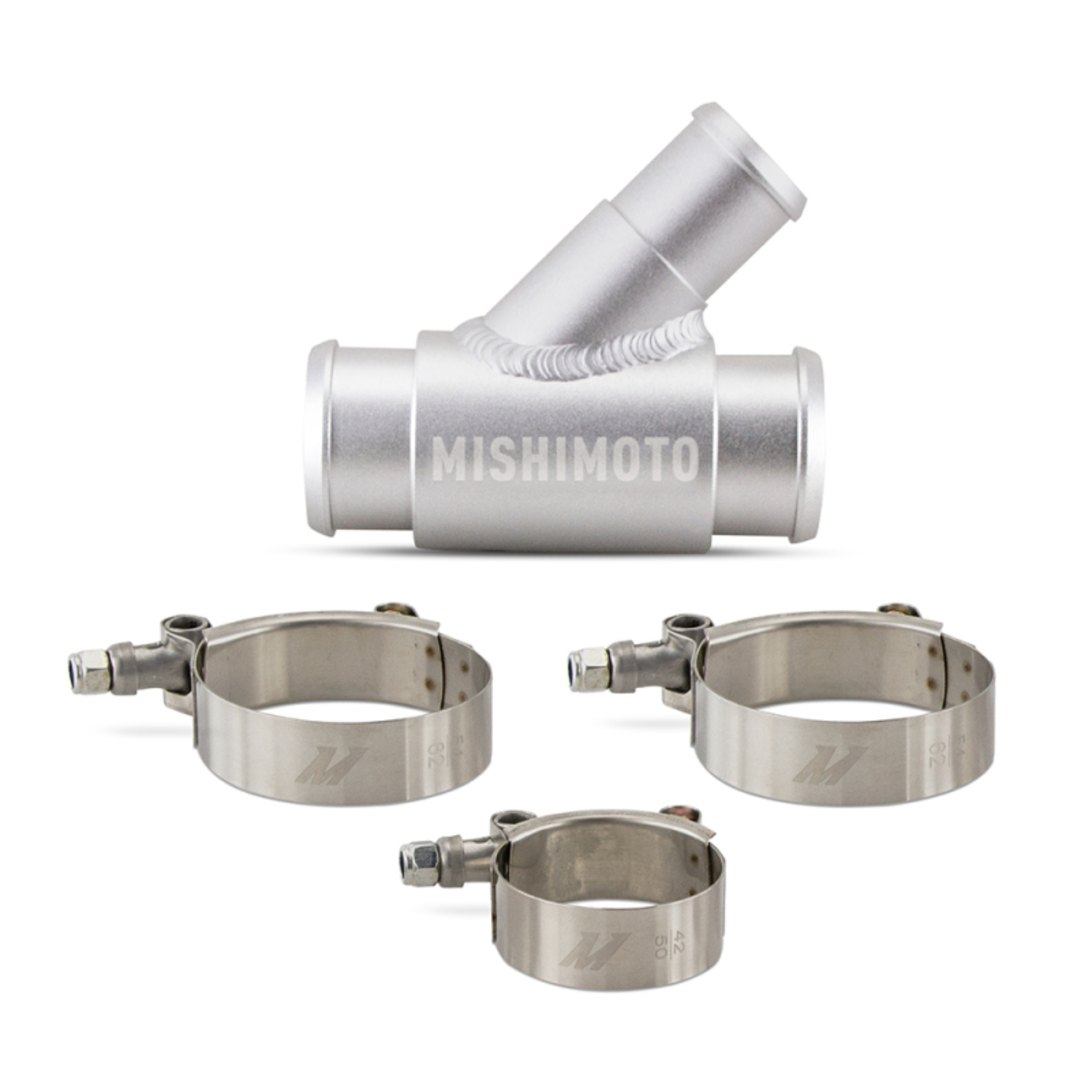 Picture of Mishimoto 13-14 Dodge Ram 6.7L Cummins Aluminum Coolant Y-Pipe