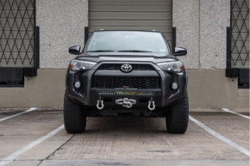 Picture of Road Armor 14-21 Toyota 4Runner Stealth Fr Low Profile Hidden Winch Bumper w/30in Single Row Light