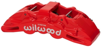 Picture of Wilwood Caliper Red SX6R 4.04in Piston 1.25in Disc