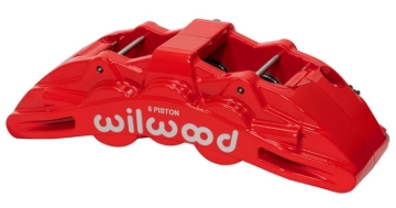 Picture of Wilwood Caliper Red SX6R 4.04in Piston 1.25in Disc