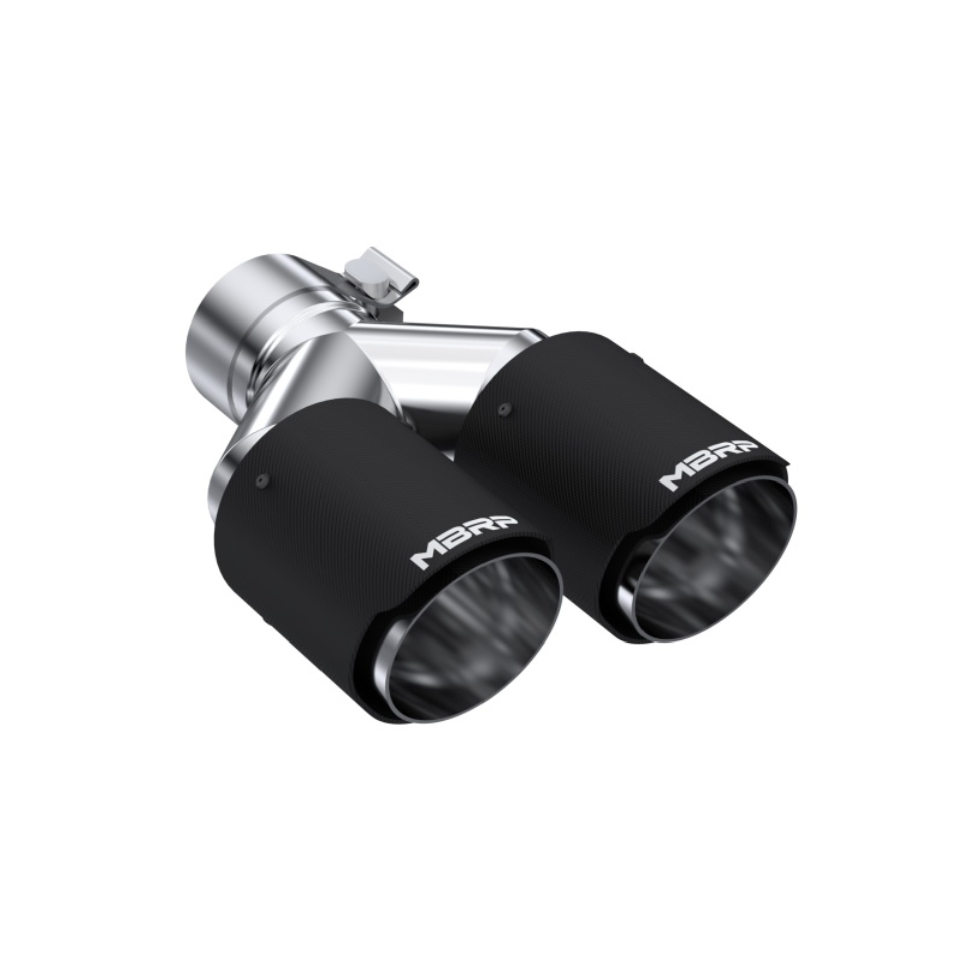 Picture of MBRP Universal Carbon Fiber Dual Tip 3.5in OD/2.5in Inlet