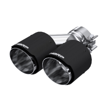 Picture of MBRP Universal Carbon Fiber Dual Tip 4in OD/2.5in Inlet
