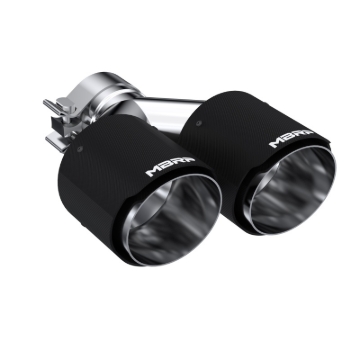 Picture of MBRP Universal Carbon Fiber Dual Tip 4in OD/2.5in Inlet