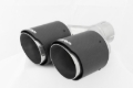 Picture of MBRP Universal Carbon Fiber Dual Tip 4in OD/2.5in Inlet