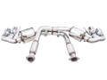 Picture of AWE Tuning 2020 Chevrolet Corvette (C8) Touring Edition Exhaust - Quad Chrome Silver Tips