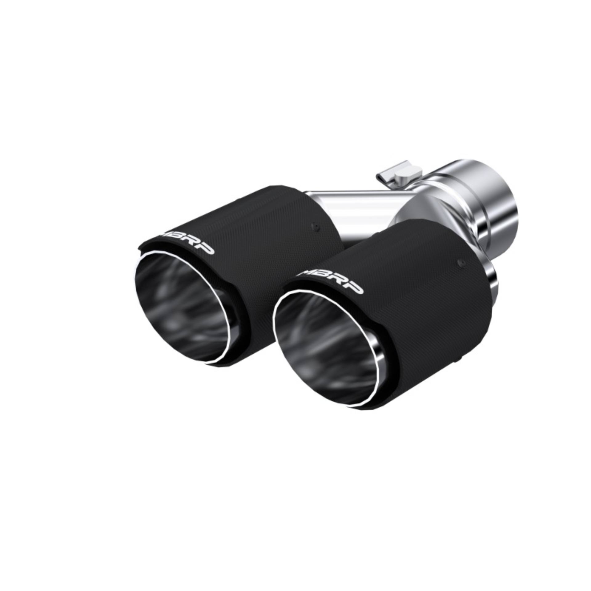 Picture of MBRP Universal Carbon Fiber Dual Tip 3.5in OD/2.5in Inlet