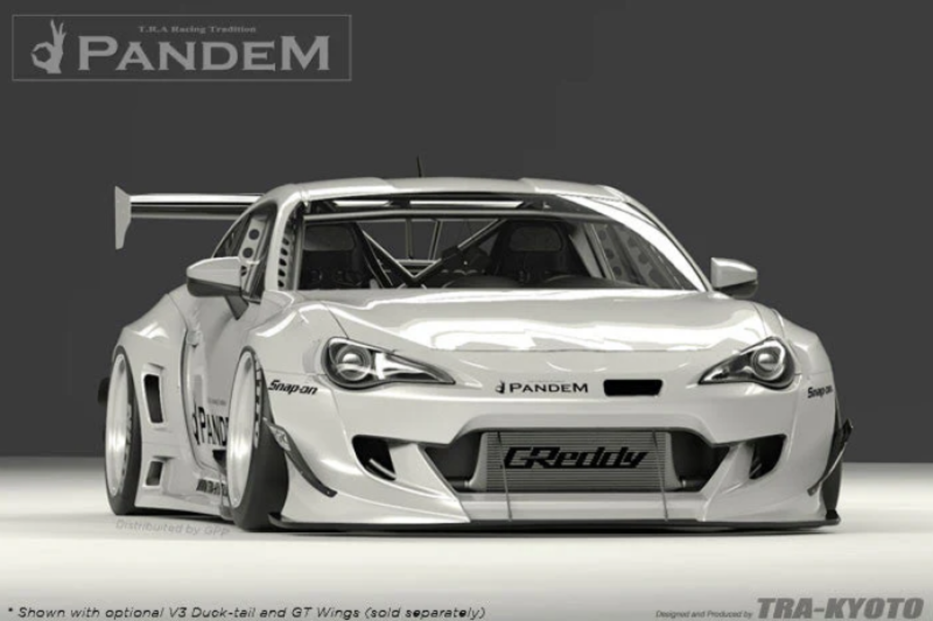 Picture of GReddy Scion FR-S Pandem Wide Body V3 Front Canards