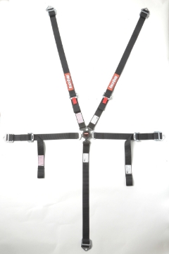 Picture of RaceQuip Black JR. CAMLOCK 5pt Seat Belt