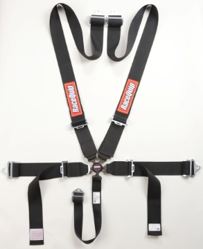 Picture of RaceQuip Black SFI CAMLOCK 5pt PD Lap Seat Belt