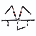 Picture of RaceQuip Black JR. L & L 5pt Harness