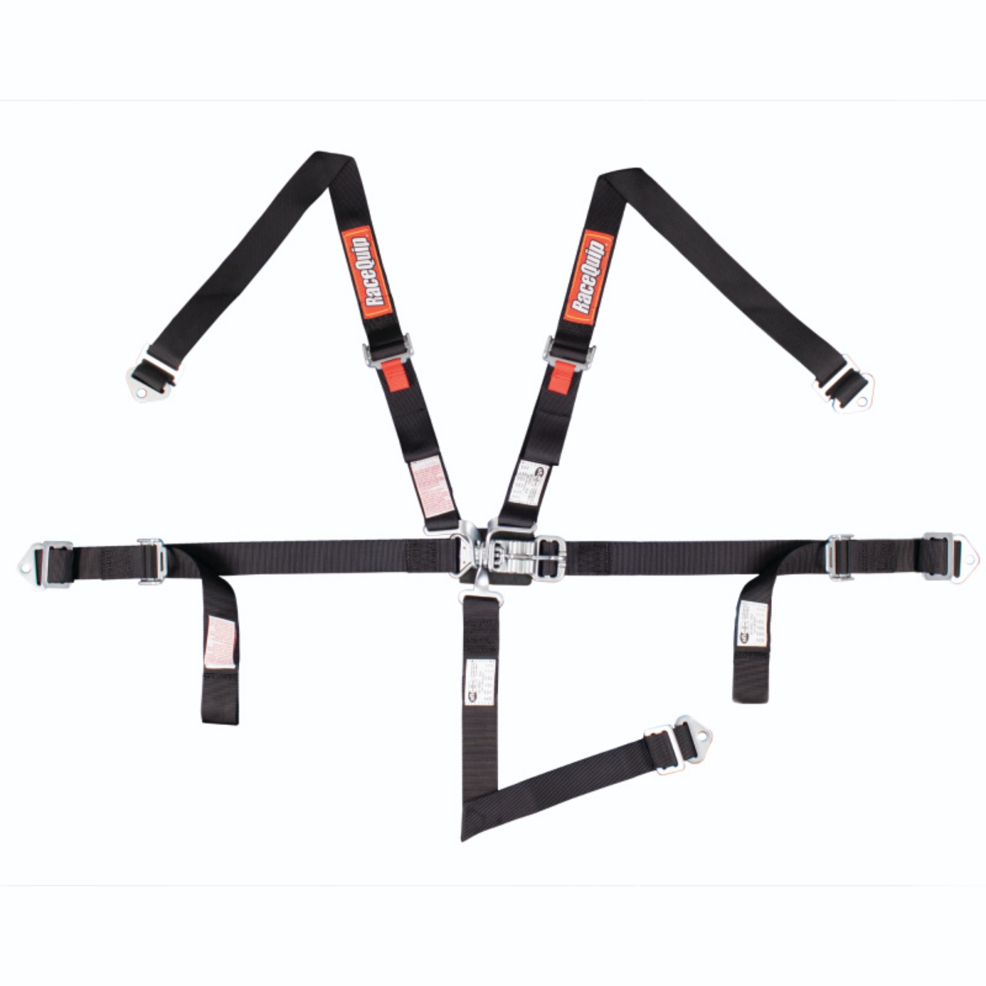 Picture of RaceQuip Black JR. L & L 5pt Harness