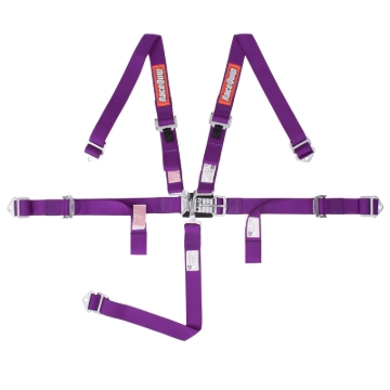 Picture of RaceQuip Purple JR. L & L 5pt Harness