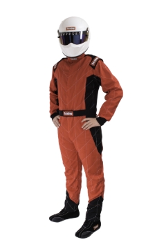 Picture of RaceQuip Red Chevron-1 Suit - SFI-1 Medium