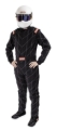 Picture of RaceQuip Black Chevron-1 Suit - SFI-1 Medium