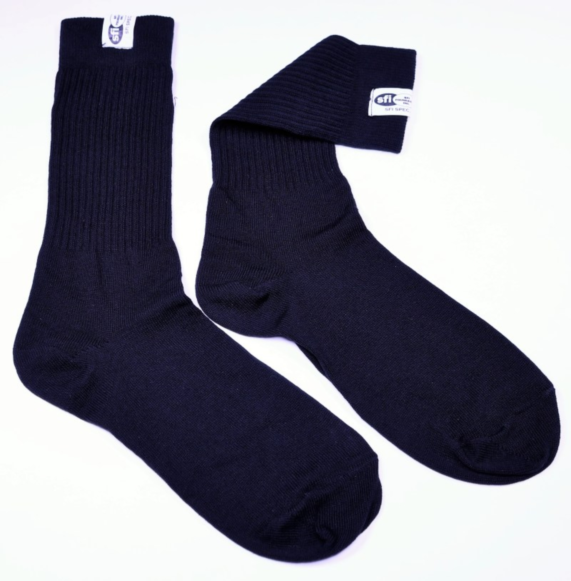 Picture of RaceQuip Black SFI 3.3 Fr Socks Medium 8-9
