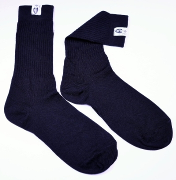 Picture of RaceQuip Black SFI 3.3 Fr Socks 2XL 14-15