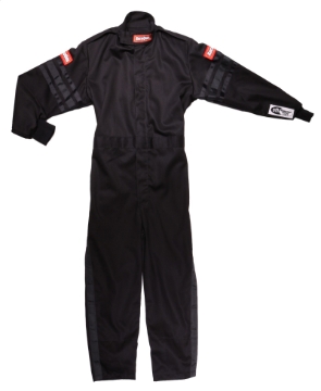 Picture of RaceQuip Black Trim SFI-1 JR. Suit - Kids Medium