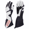 Picture of RaceQuip SFI-5 Gray/Black Medium Long Angle Cut Glove