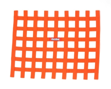 Picture of RaceQuip Orange Ribbon Window Net